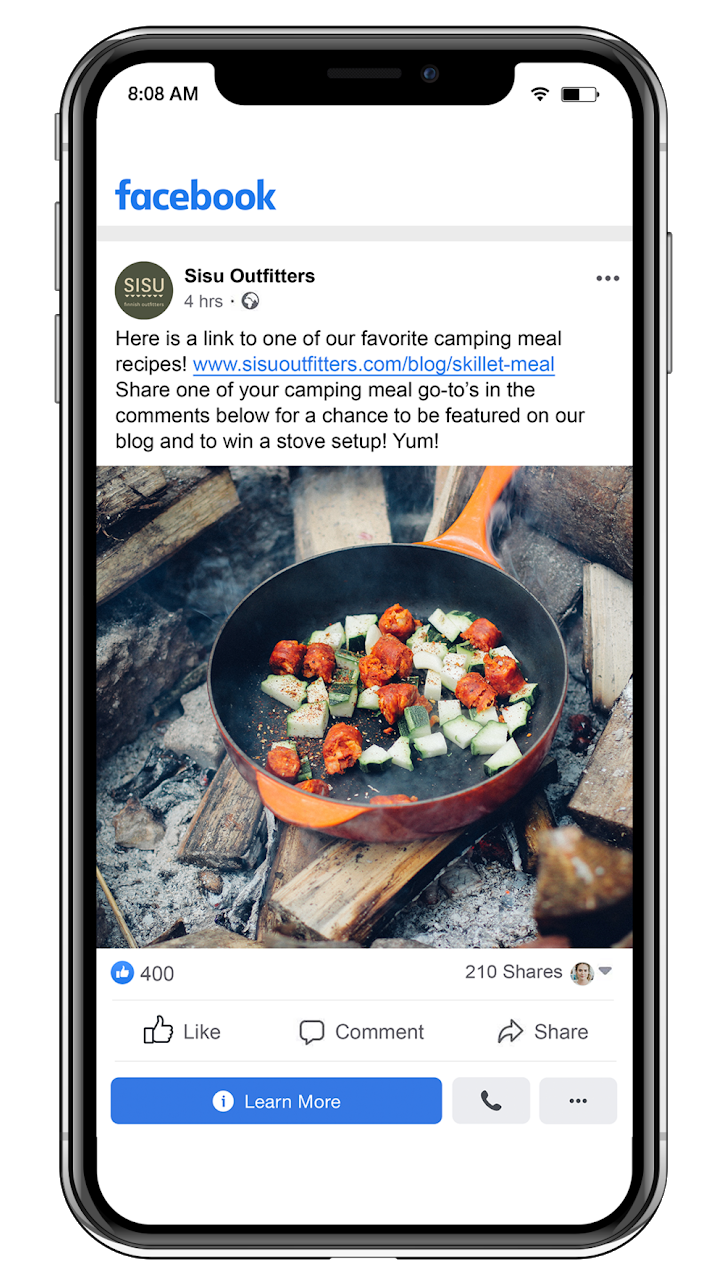 Facebook Slider